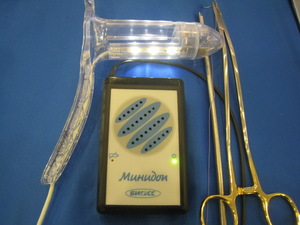 "Минидоп - ПРОКТО"  -  портативный  УЗ сканер для оперативного лечения геморроя методом DHAL